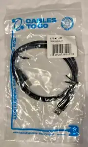 C2G 3.3ft USB 2.0-A to USB-B Cable - Black