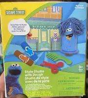 New Sesame Street Style Studio with Dough - Elmo Big Bird