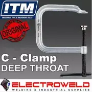 EHOMA Deep Throat C Clamp, Vice Grip Locking Tool, Depth = 4" 5" 8" 9" 14" 16"
