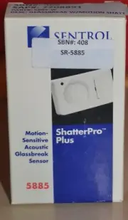GE Security Sentrol ShatterPro Plus motion sensitive acoustic glassbreak sensor