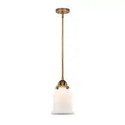 Innovations Canton 1 Light 6" Mini Pendant, BB/Frosted - 288-1S-BB-G181