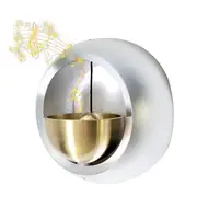 Shopkeepers Bell for Door Opening,Door Chime for Business When Entering Magnetically-Attached Bells for Door Silver