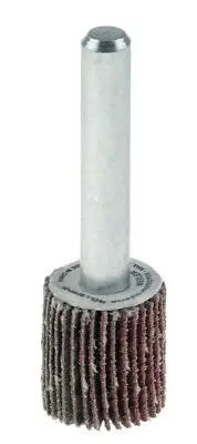 Weiler 30713 5/8" x 5/8" x 80 AO Wolverine Coated Abrasive Flap Wheel, Red, 1...