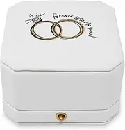 kate spade new york Ring Box for Wedding Day or Proposal, Engagement/Wedding Ring Holder, Bridal Toile