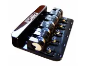 Babicz FCH5 5-String Bass Bridge, 5-Hole Mount BLACK FCH5BKP