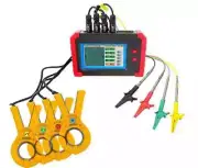 Power Quality Meter Three Phase Power Quality Analyzer Current Clamp 1.0A~1000A