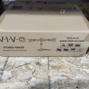 VIVO Dual Monitors Desk Mount Stand-V002P for 2 LCD Screens Fit most 13" to 27"
