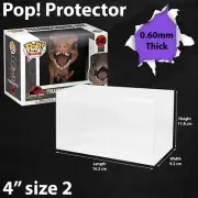 4" size 2 Pop! Protector for Funko Pop! Vinyl