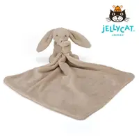 在飛比找蝦皮商城優惠-Jellycat拿鐵灰兔安撫巾 eslite誠品