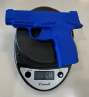 WEIGHTED Sig Sauer P365XL Blue Practice Aid Non-Functional Replica Training Prop