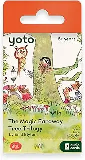 Yoto The Magic Faraway Tree Trilogy by Enid Blyton – 3 Kids Audio Cards for Use with Player & Mini All-in-1 Audio Player, Screen-Free Listening with Fun Playtime, Bedtime, Travel Stories, Ages 5+