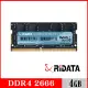 【RiDATA 錸德】4GB DDR4 2666/SO-DIMM 筆記型電腦記憶體