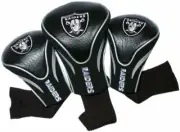 NFL Las Vegas Raiders Golf Contour Head Covers, Set of 3