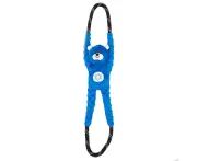 Hanukkah RopeTugz Plush Squeaker Dog Toy - Bear