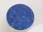 12" Round Lapis Lazuli Stone Side Table Top Handmade Arts Outdoor & Indoor Decor