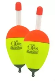 Bobbers Foam Plastic 40g EVA Luminous Fishing Night Float Light Stick #2 New