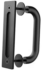 All New Sliding Barn Door Handle Pull and Flush Hardware Set, Two-Side with