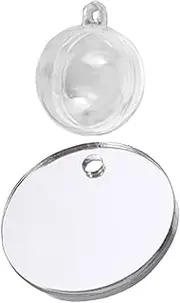 FUNOMOCYA 1Set Floating Betta Mirror for Fish Tank Betta Fish Training Mirror Decorative Aquarium Supply for Betta Fish Exercise and Engagement for Tank Decoration