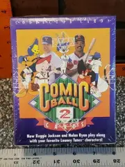 1991 91 Upper Deck Baseball Looney Tunes Cards Upper Deck Comic Ball 2 Cards Box