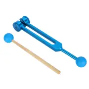 136.1HZ Aluminum Alloy Tuning Fork Wood Hammer Ball Sound Healing Therapy To DP3
