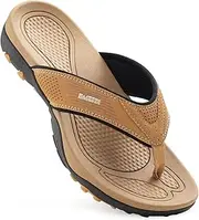 [HAOLIRA] Mens Sport Flip Flops Summer Beach Thong Sandals Non-Slip Slippers with Arch Support