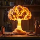 Nuclear Explosion Atomic Bomb Blast Mushroom Cloud Night Light Table Lamp Decor⊹