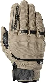 [Furygan] Jet D3O EVO - Motorcycle Gloves for Men - 100% Leather Palm - Comfort - Summer Gloves - Breathable & Lightweight - Screen Compatible - Touch Screen