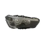 For BMW X1 Excl.M-SPORT 15-20 Headlight Black LED DRL W/MTR Right side (for: BMW)