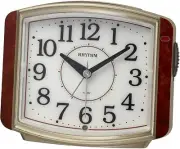 Rhythm "Alarm Clock" Electronic Sound Alarm 8RE644SR23 (light / dark sensor)