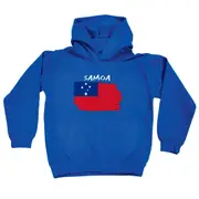 Samoa Country Flag Nationality - Kids Children Hoodie