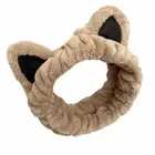 Cats Ear Pattern Hair Band Women Travel Hair Wrap Comfortable Elastic Headbands