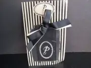 Luggage Tag Initial P by Mud Pie, NWT