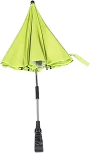 TOYANDONA Stroller Clip Umbrella Protection Parasol for Push Chair Plated Sun Shade with Clamp for Sunny and Rainy Days