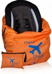 3 PAK-Flight Check Travel Bag and Carriers for Gate Check with Travel Pouch