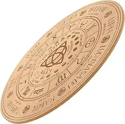 Homoyoyo Evil Eye Pendulum Board Witch Altar Accessory Wooden Divination Basswood Craft Home Decor Mysterious Comfortable