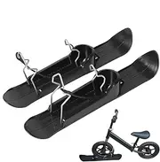 Kids Balanced Scooter - Lightweight Car Snowboard, Bicyclee Ski Sled Snowboard | Pair of Balance Bike Snow Ski Set, Portable Kids Pedal Frree Training Bike Snow Sled Suitable for Walker, Golf Cart