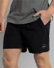 [Skylark] Skylark Men's Xpedition Elastic Waist Shorts in Black Size XL XL Black