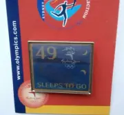 Sydney 2000 Olympic Games 49 Sleeps to Go Pin