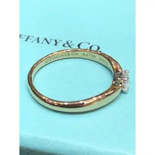 N新上架(二手)Tiffany & Co.-四爪單鑽戒指-主石0.18ct-AU750/PT950-633368601