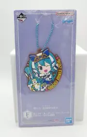 Vocaloid Hatsune Miku Snow Miku ichiban kuji prize rubber keychain charm 2016