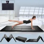 Gymnastics Yoga Exercise Mat - Extra Thick Folding Tumbling Mat for Home Gym ...