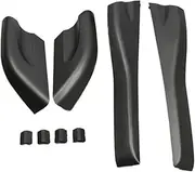 NEGRO Roof Luggage Rack Cover,Fit for Hyundai, Tucson 2005-2009 Roof Rack Rail End Cover Shell Cap Car Roof Rack Shield(1 Set)