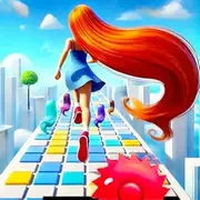 Giant Hair Challenge Survival 3D: Make Hairs Longer in Hair Run Race - Long Hair Walk Dancing Game