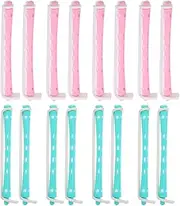 DRESSOOS Professional Hair Perm Kit 24pcs Two Perming Bars Flexible Curling Rods for Hair Easy to Use