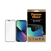 PanzerGlass Phone Screen Glass Protector Guard For Apple iPhone 13/13 Pro Black