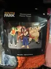 SOUTHPARK SHERPA LINED FLEECE THROW. BRAND NEW!! 46 INCH X 60 INCH