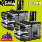 2PCS 18V 12.0Ah Lithium Genuine Battery For RYOBI P109 ONE+ PLUS P108 P107 P103