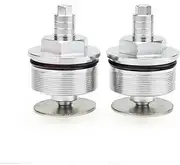 for HON&DA CB750 1992-2008 CB750 for Nighthawk 2001-2003 Motorcycle Preload Fork Cap Adjustable Fork Bolts Preload Fork Bolts(Silver)