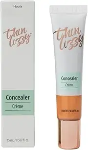 [Thin Lizzy] Concealer Crème, Waterproof Miracle Makeup That Covers Blemishes & Imperfections All Day Long, Hoola