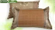 2 Pieces bamboo pillow cover pillow cases bamboo mat bamboo cover 竹枕套